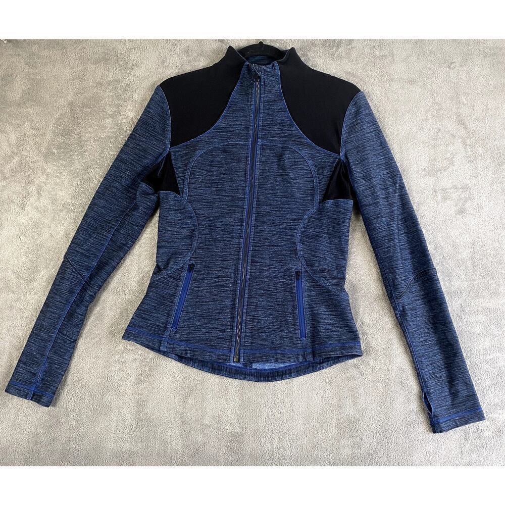 Lululemon Align‎ Jacket Blue Women's 8 Shaping Athletic Performance
